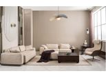 Set Di Divani A Tre Posti In Tessuto Divano Beige Divani Imbottiti Set Di Poltrone Jvmoebel