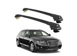 Turtle Portapacchi AIR-1 Audi A6 Allroad (C7) 2012 - 2018 , Nero