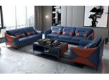 Set Di Divani 321 Posti Blu Moderno Jvmoebel