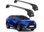 Tetto Turtle AIR-2 , Argento Lexus Nx AZ10 2015 - 2021 (Suv)