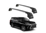 Tetto Turtle AIR-2 , Argento Lexus Lx J200 2016 - 2024 (Suv)