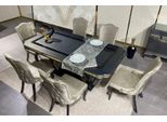 Set Sala Da Pranzo Gruppo Tavolo 7 Pezzi Set Completo Tavolo Da Pranzo 6 Sedie Set Jvmoebel
