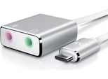 Scheda Audio Esterna Primewire Usb C, Da Usb Tipo C A Jack 3,5 Mm, Adattatore Per Cuffie, Adattatore Audio A Usb, Dac, Compatibile Con Samsung, Huawei Uvm.