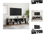 Vidaxl Mobile Tv Grigio Lucido 149X30X52 Cm Materiale A Base Di Legno - Mobili Tv