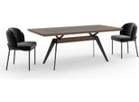 Set Sala Da Pranzo Tavolo Marrone 4X Sedie Lusso Jvmoebel