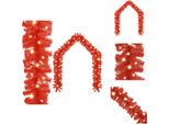 Vidaxl Ghirlanda Di Natale Con Led 10 M Rosso - Luci Di Natale