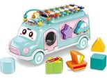 Bus Puzzle Bavytoy Con Xilofono - Blu