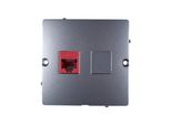 Simon Basic Presa Singola Per Computer RJ45 Cat.5E In Acciaio Inox BMF51.02/21