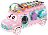 Bavytoy Bus A Puzzle Con Xilofono - Rosa
