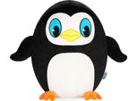 Squishbrubies Percy Il Pinguino - Peluche Da 35 Cm - Peluche Morbidissimo Da Coccolare, Regalare E Collezionare - Bianco E Nero