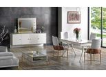 Set Sala Da Pranzo Tavolo 6X Sedie Design Mobili Moderni Credenza