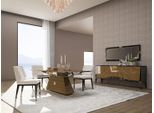 Sala Da Pranzo Tavolo 4X Sedie Credenza Specchio Lusso Jvmoebel