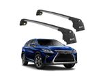 Tetto Turtle AIR-2 , Argento Lexus Rx AL20 2016 - 2024 (Suv)