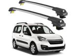 Turtle Portapacchi AIR-1 Citroen Berlingo All 2008 - 2018 , Argento