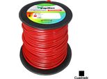 Filo Di Nylon Quadrato Professionale Ø 4,0 Mm (Bobina Da 100 Metri)
