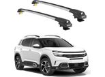 Turtle Portapacchi AIR-1 Citroen C5 Aircross 2018 - 2022 , Argento