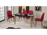 Set Di Tavoli Da Pranzo Set Di Mobili Da Pranzo Set Per Sala Da Pranzo Tavolo Da Pranzo 4 Sedie 5 Pezzi Jvmoebel