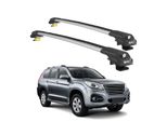 Turtle Roof Carrier AIR-1 Great Wall Haval H9 All 2015 - 2024 , Argento