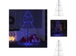 Vidaxl Albero Di Natale A Forma Di Cono 200 Led Indoor Outdoor 98X150 Cm - Alberi Di Natale