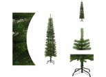 Vidaxl Albero Di Natale Artificiale Con Supporto Slim 240 Cm Pe - Alberi Di Natale