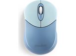 Perixx PERIMICE-802BL, Mouse Bluetooth Per Pc E Tablet, Senza Fili, Blu