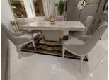 Set Sala Da Pranzo Tavolo Bianco + 4X Sedie Jvmoebel