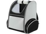 Zaino Chloe 39 × 43 × 27 Cm Grigio Chiaro/Nero