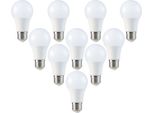 V-TAC Led-Lampada VT-2099, E27, Eek: F, 8,5 W, 806 Lm, 3000 K, 10 StüCk
