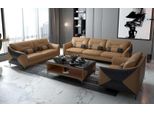 Set Di Divani 321 Posti Marrone Moderno Jvmoebel