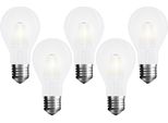 V-TAC Led-Lampada VT-2047 Frost, E27, Eek: E, 7 W, 840 Lm, 2700 K, 5 StüCk