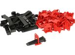 Kotarbau® Ausilio Di Livellamento Per Piastrelle Linguette Di Trazione 2 Mm Set Di 50 Pezzi + 50 Cunei