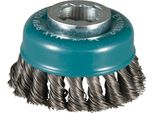 Makita Spazzola A Tazza X-LOCK - 80 Mm - 0,5 Mm