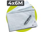 Telone Xstrong Pro 200 4X6 Bianco Impermeabile Super Resistente Con Occhielli