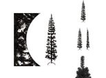 Vidaxl Supporto Per Mezzo Albero Di Natale Artificiale Slim Nero 180 Cm - Alberi Di Natale