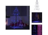 Vidaxl Albero Di Natale A Forma Di Cono 160 Led Indoor & Outdoor 78X120 Cm - Alberi Di Natale