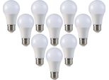 V-TAC Led-Lampada VT-2099, E27, 8,5W, 4000K, 10 Pezzi