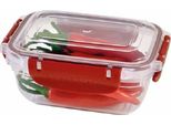 Michelino Contenitore Per Alimenti Contenitore Per Alimenti Serie Nora 400 Ml Rosso