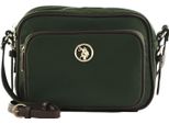 U.S. Polo Assn. Borsa A Tracolla Houston Crossbody Pocket Green Verde Scuro