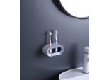 Portaspazzolino, Colore:Grigio