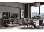 Set Sala Da Pranzo 6X Sedie Tavolo Da Pranzo Credenza Specchio Jvmoebel