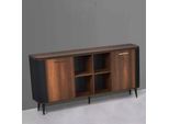 Credenza Armadio Ufficio Marrone Studio Mobili Jvmoebel