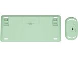 Trust Trust Lyra Tastiera Mouse Incluso Ufficio Rf Wireless + Bluetooth Qwerty Us English Verde