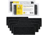 2X Best4Cat Neutralizzatore Di Odori Neutralizzatore Di Odori Per La Lettiera | Strisce Di Feltro Di Ricambio Per Assorbire Gli Odori Dalle Lettiere