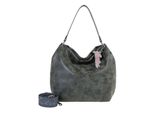 Fritzi Aus PreußEn Borsa A Tracolla Joshi02 Vintage Hobo Bag Black Idol Grigio Scuro