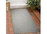 Tappeto Per Interni Ed Esterni Screziato In Sisal Utilizzabile Su Entrambi I Lati Nei Colori Della Sabbia Dimensioni - 60 X 100 Cm