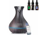 Sensahome ZEN400 - Diffusore Di Aromi - Contiene Oli Essenziali - Nero