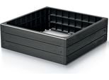 Prosperplast Letto Rialzato 756X250 Mm, Antracite Base Legno IBWS-S433