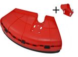 Protezione Da Taglio + Lama Per Decespugliatore Berlan Arebos Zipper Vidaxl Riwall Pro