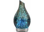 Diffusore Di Aromi 3D In Vetro Sensahome - Lampada Notturna E Umidificatore - Illuminazione Led Colorata - Nebulizzatore Di Aromi - Galaxy 2