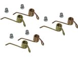 3 X Coppie Di Molle Di Ricambio (6 X Molle Indurite) Per Lame Di Scarificazione, Rimuovi Muschio